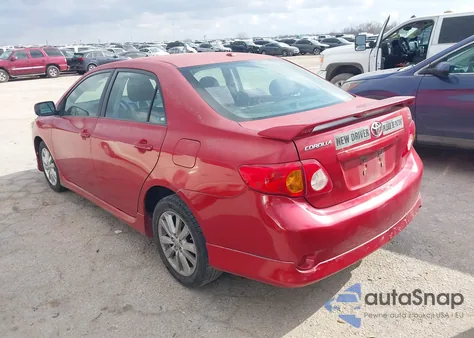 2009 Toyota Corolla S z USA, uszkodzony, nr VIN 1NXBU40E29Z056281